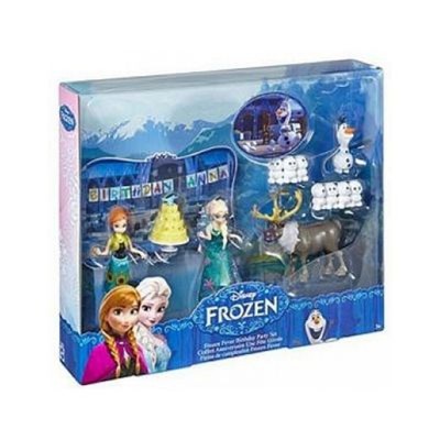 Frozen coffret anniversaire une fete givree  Mattel    090406